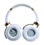 Custom Bamboo Bluetooth Headphones with Logo Engraving - Image 2