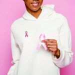 Breast Cancer Awareness Badges with Pin / Gold Magnet - Image 4