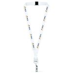 Custom Printed Lanyard with Round Badge Reel - Image 2