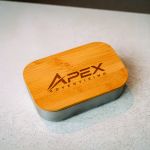 Custom Stainless Steel Lunch Box with Bamboo Lid & Cutlery - Image 2