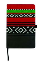 Heritage Fabric & PU Leather Notebook - Image 2