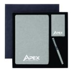 Executive Notebook, Card Holder & Pen Gift Set - Image 2