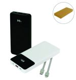 Fast-Charging Power Bank with Built-In Cables - Image 2