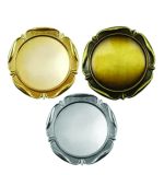 Custom Round Flower Design Epoxy Logo Badges