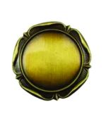 Custom Round Flower Design Epoxy Logo Badges - Image 5