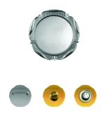 Custom Round Flower Design Epoxy Logo Badges - Image 6