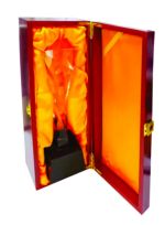 Custom Twisted Star Crystal Trophy with Black Base - Image 3