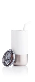 450ml Vacuum Tumbler with Reusable Straw - Image 3