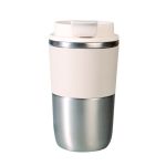 Double-Wall Stainless Steel Tumbler with PU Leather Sleeve - Image 3
