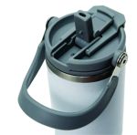 30oz Double-Wall Stainless Steel Travel Tumbler with Folding Handle - Image 3
