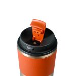 Double-Wall Stainless Steel Tumbler with PU Leather Sleeve - Image 6