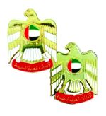 UAE Falcon Emblem Metal Lapel Badge - Image 2