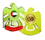 UAE Falcon Emblem Metal Lapel Badge - Image 3