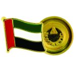 UAE Flag Metal Lapel Pin Badge
