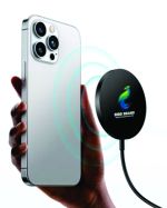 Round Magnetic 15W Fast Wireless Charger with Logo Printing - Image 2