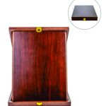 Custom Wooden Award Plaque with Metal Plate and Gift Box