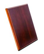 Custom Wooden Award Plaque with Metal Plate and Gift Box - Image 4