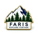 Custom hard enamel lapel pins in different shapes and designs Dubai UAE