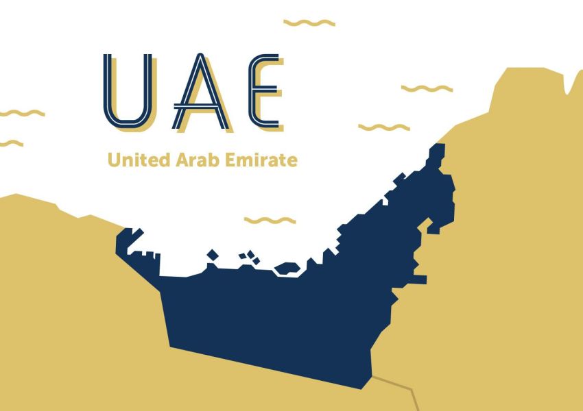 uae map